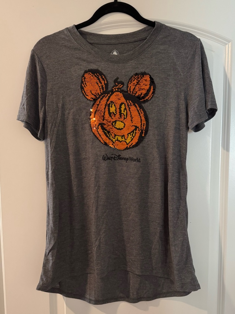 Disney Halloween Sequin Color Changing Shirt